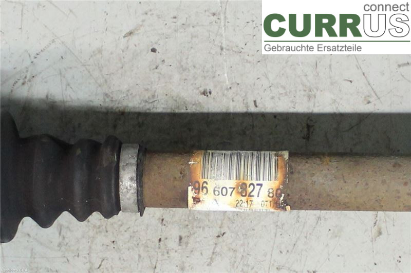 CITROEN BERLINGO  08-18 Front axle assembly (4WD) 32722X 1,6HDI/9HT