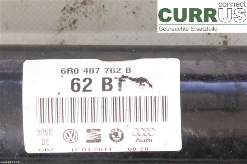 AUDI A1/S1  11-18 Pièces de transmission 6R0407762BX 1,4/CAXA