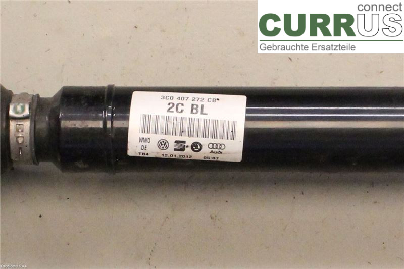 VW PASSAT  11-14 Części układu napędowego 3C0407452RX CFGB