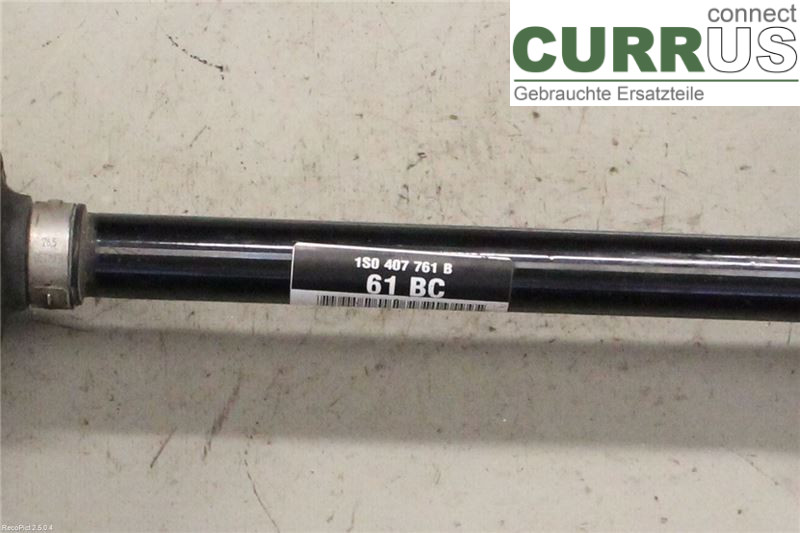 VW UP! / E-UP! Front axle assembly (4WD) 1S0407761BX 1,0/CHYB