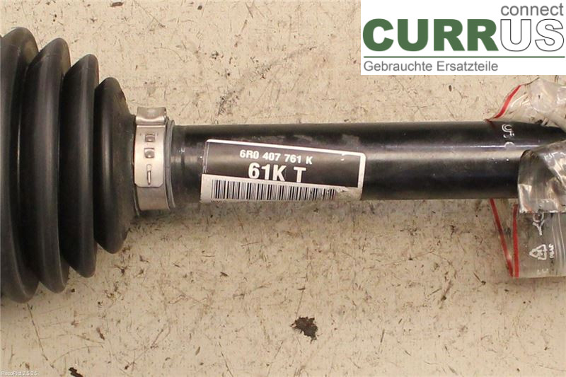 SKODA RAPID Forakselsamling - 4WD 6R0407761KX 1,2/CBZB
