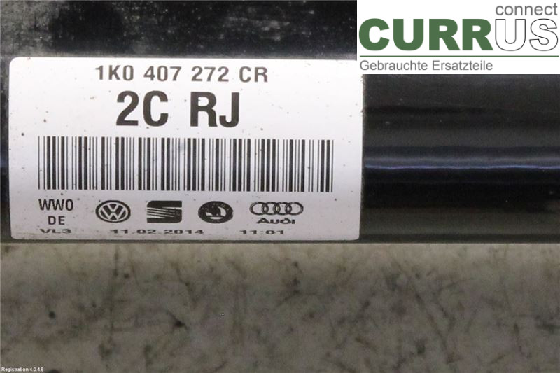 VW PASSAT  11-14 Getriebeteile 1K0407454MX 2,0/CFFB