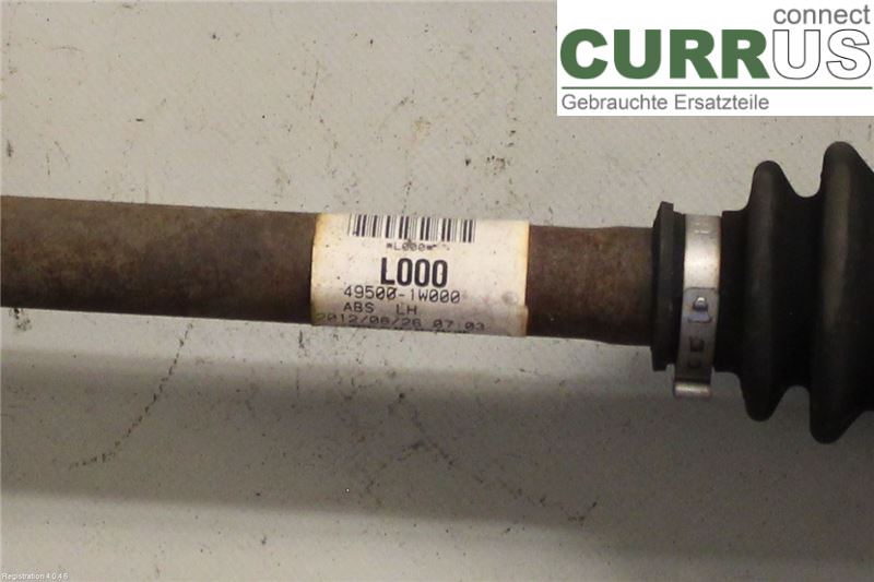 KIA RIO  12-16 Front axle assembly (4WD)  1,25G4LA