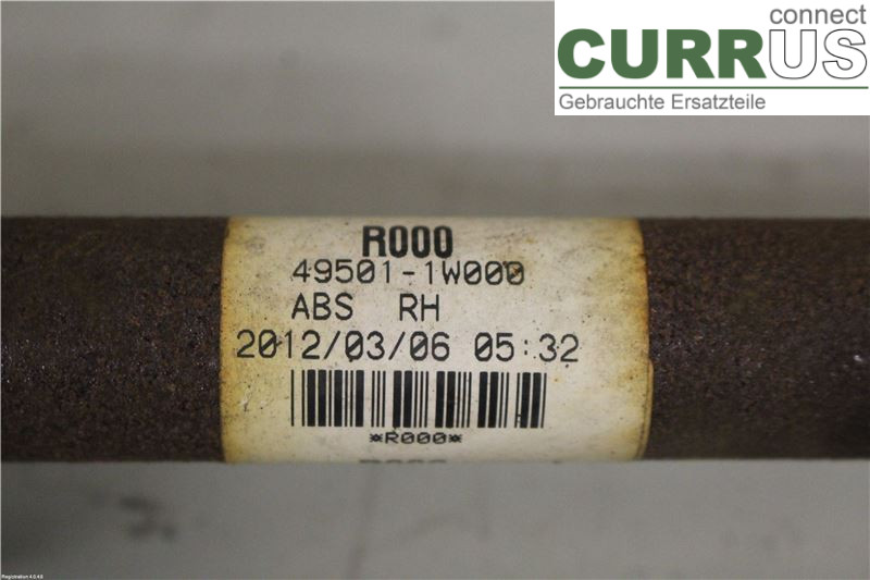 KIA RIO  12-16 Pièces de transmission  1,25/G4LA