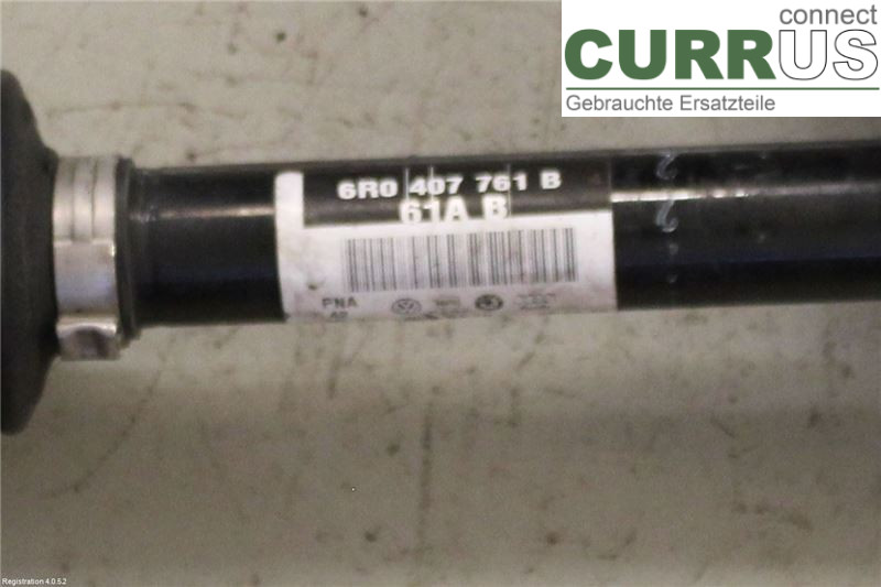 VW POLO       10-17 Vorderachse (4WD) 6R0407761BX 1,4/CGGB