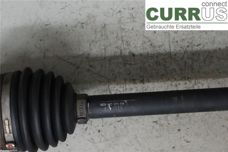 SKODA FABIA         07-14 Front axle assembly (4WD) 6Q0407271DA 1,2/CBZA