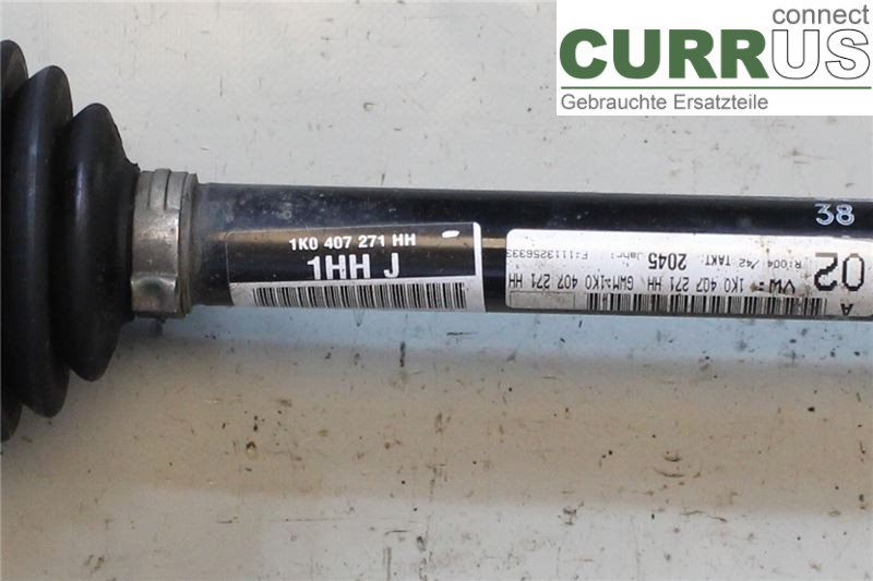 VW PASSAT  11-14 Vorderachse (4WD) 1K0407761EX 1,4/CDGA