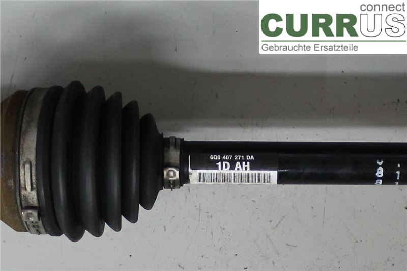 SKODA FABIA         07-14 Front axle assembly (4WD) 6Q0407271DA 1,2/CBZA