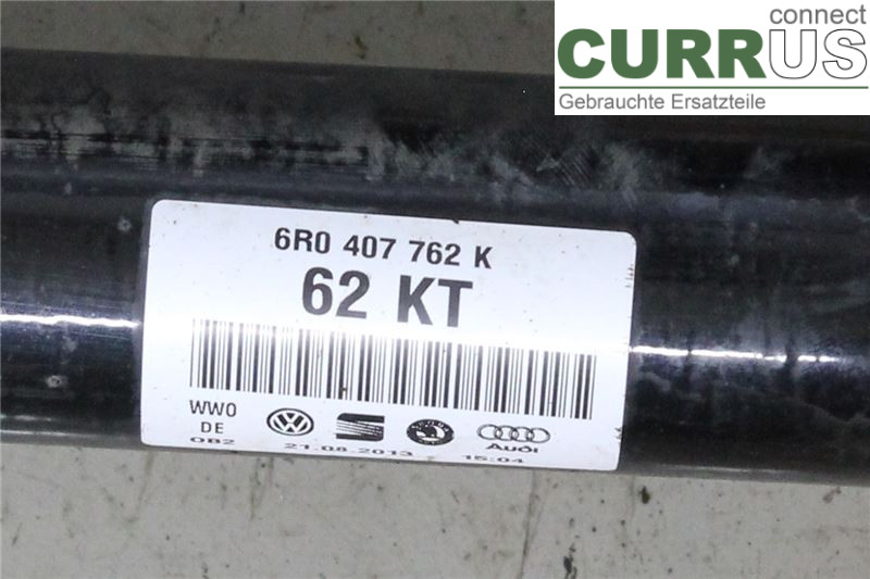 SKODA FABIA         07-14 Transmissionsdele 6R0407762KX 1,2/CBZB