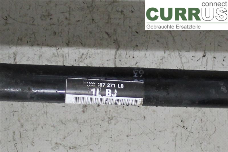 VW GOLF VI 09-13 Front axle assembly (4WD) 1K0407763KX 1,6/CAYC