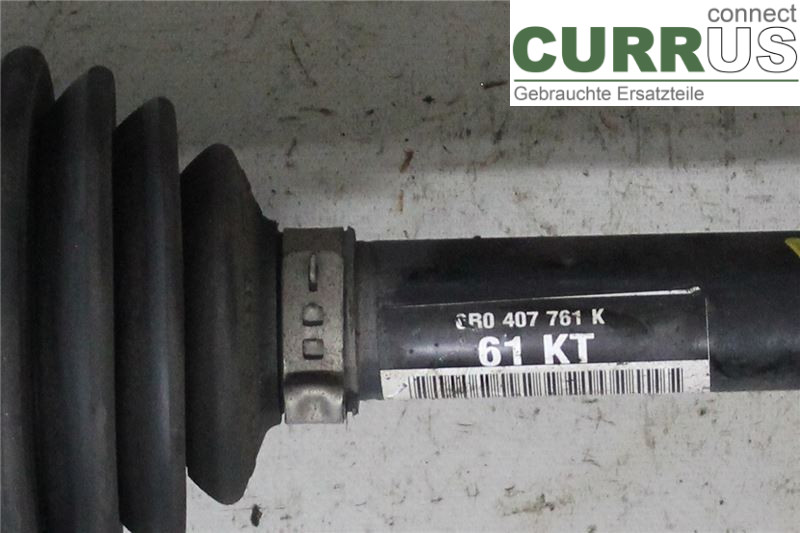 AUDI A1/S1  11-18 Vorderachse (4WD) 6R0407761KX 1,2TFSI/CBZA