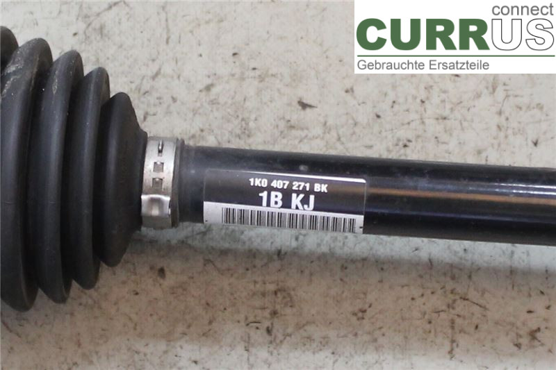 VW GOLF / E-GOLF VII   13-20 Front axle assembly (4WD) 1K0407451LX 1,2/CJZA