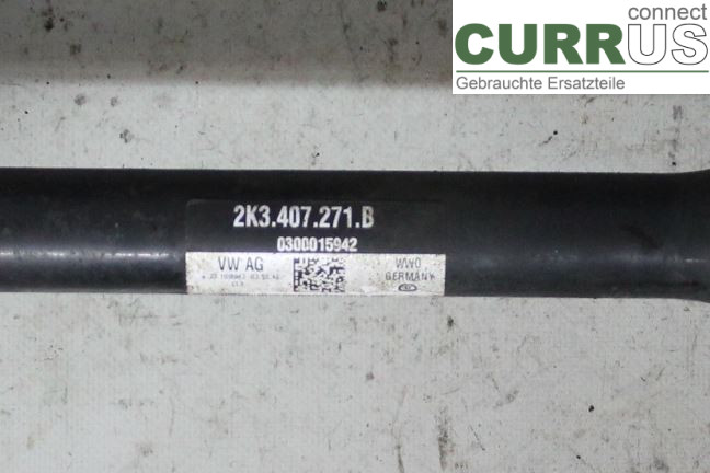 VW CADDY  11-15 Front axle assembly (4WD) 2K3407271BX 1,6/CAYD