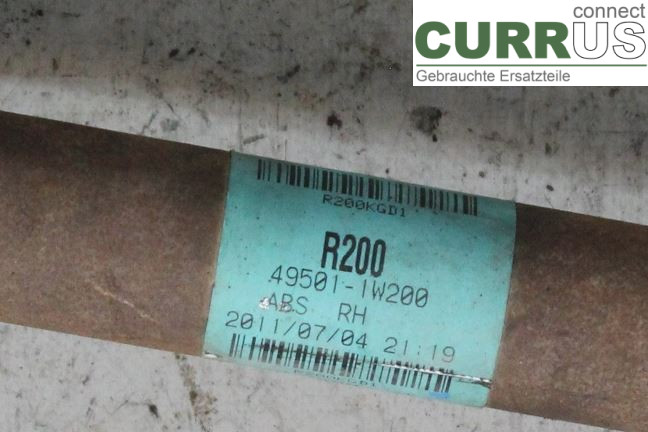 KIA RIO  12-16 Pièces de transmission 495011W200 1.4/G4FA