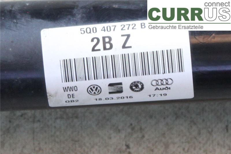 VW GOLF / E-GOLF VII   13-20 Transmission parts 5Q0407762CX 1,2TSI/CYVB