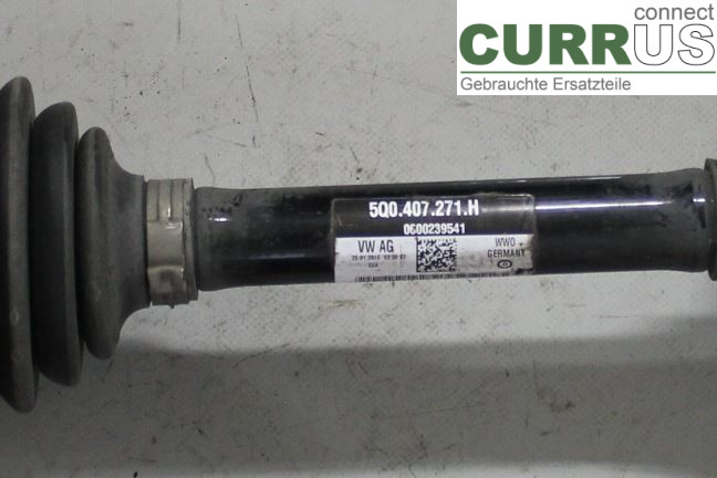 AUDI A3/S3 8V 13-20 Front axle assembly (4WD) 5Q0407761AX 1,6 TDI