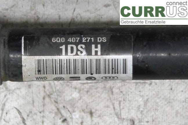 SKODA FABIA         07-14 Front axle assembly (4WD) 6Q0407271DS 1,2TSI/CBZB
