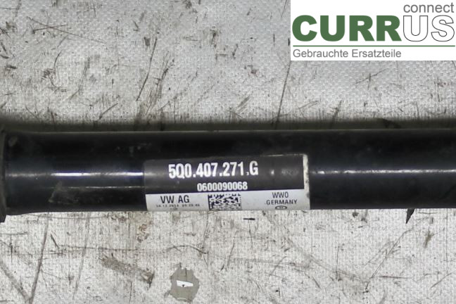 VW GOLF / E-GOLF VII   13-20 Front axle assembly (4WD) 5Q0407761DX 1,4 TSI