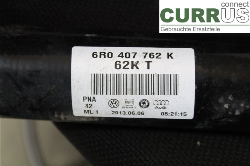 VW POLO       10-17 Transmission parts 6R0407762KX 1.2 TSI/CBZC