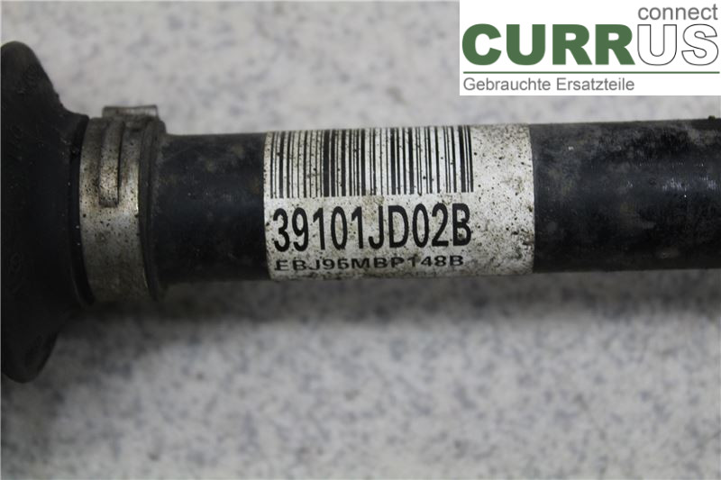 NISSAN QASHQAI   10-14 Front axle assembly (4WD) 39101JD02B 1.6/HR16DE