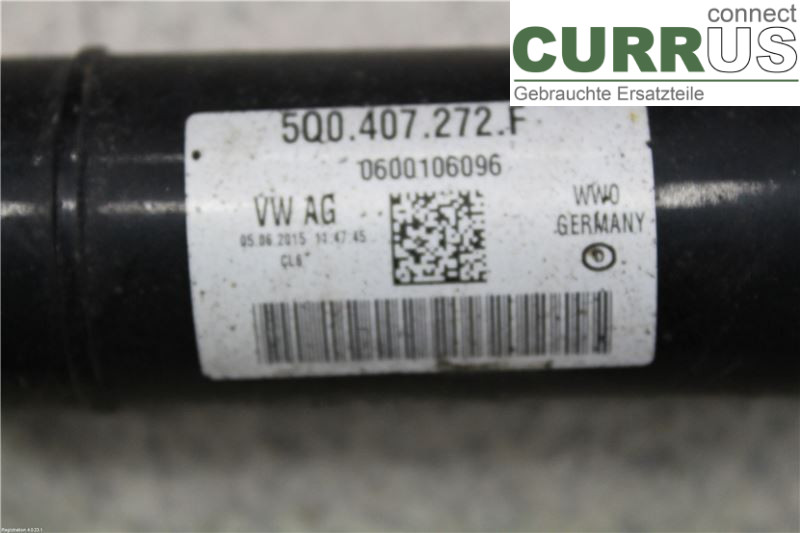 VW GOLF / E-GOLF VII   13-20 Transmission parts 5Q0407762JX 1,4TSI/CZDA