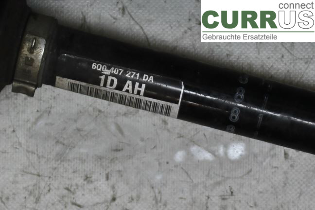 SKODA FABIA         07-14 Front axle assembly (4WD) 6Q0407271DA 1.2 TSI/CBZA