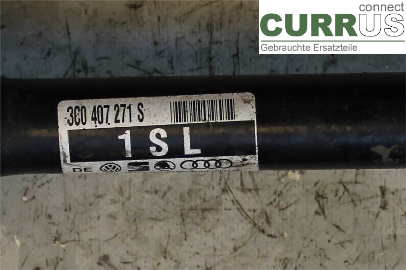 VW PASSAT  11-14 Vorderachse (4WD) 3C0407451AX 2,0 TDI/CFGB