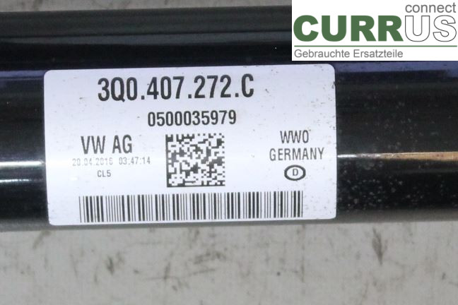 VW PASSAT  15-19 Transmission parts 3Q0407762DX 2,0 TDI/CRLB