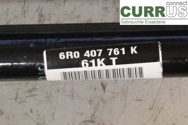 VW POLO       10-17 Front axle assembly (4WD) 6R0407761KX 1,2 TSI/CJZC