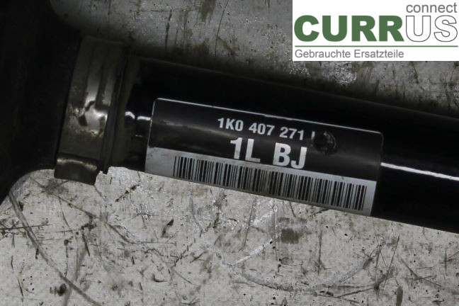 SKODA YETI Front axle assembly (4WD) 1K0407451TX 1,2 TSI/CYVB