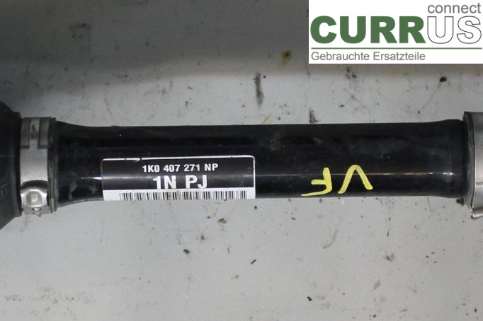 SKODA YETI Front axle assembly (4WD) 1K0407451TX 1,4 TSI/CZDA