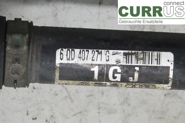 SKODA FABIA         07-14 Forakselsamling - 4WD 6Q0407451SX BTS