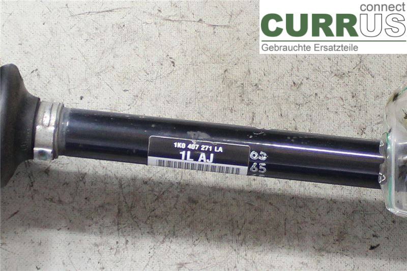 SKODA YETI Front axle assembly (4WD) 1K0407763CX CBZB