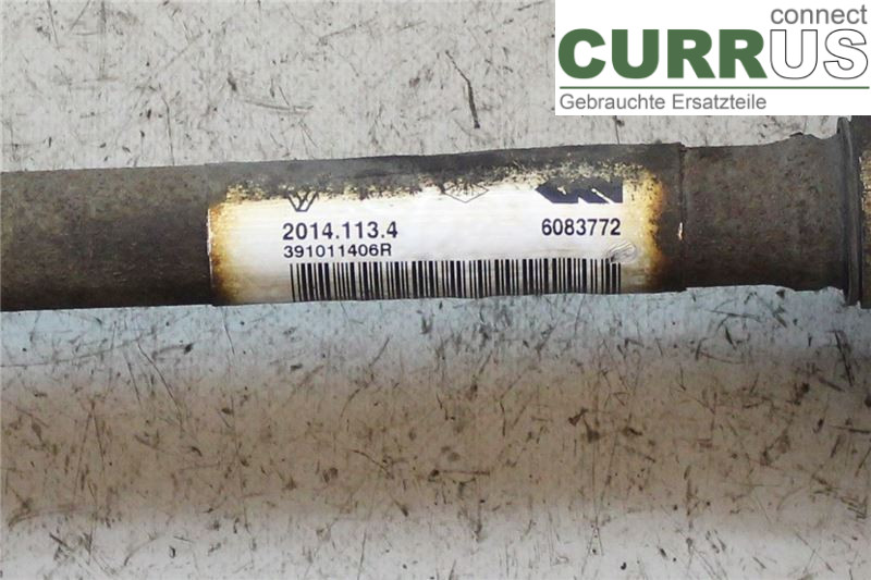 DACIA DOKKER Front axle assembly (4WD) 391015654R 1,5DCI/K9K-612
