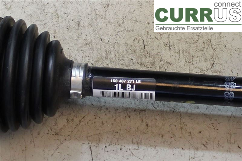 VW CADDY 16-20 Front axle assembly (4WD) 1K0407763KX 2,0TDI/DFSF