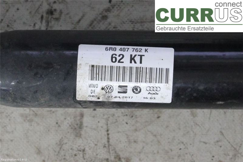 AUDI A1/S1  11-18 Części układu napędowego 6R0407762K CZCA