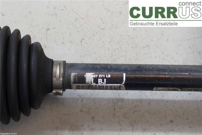 VW GOLF / E-GOLF VII   13-20 Front axle assembly (4WD) 1K0407763KX CRKB