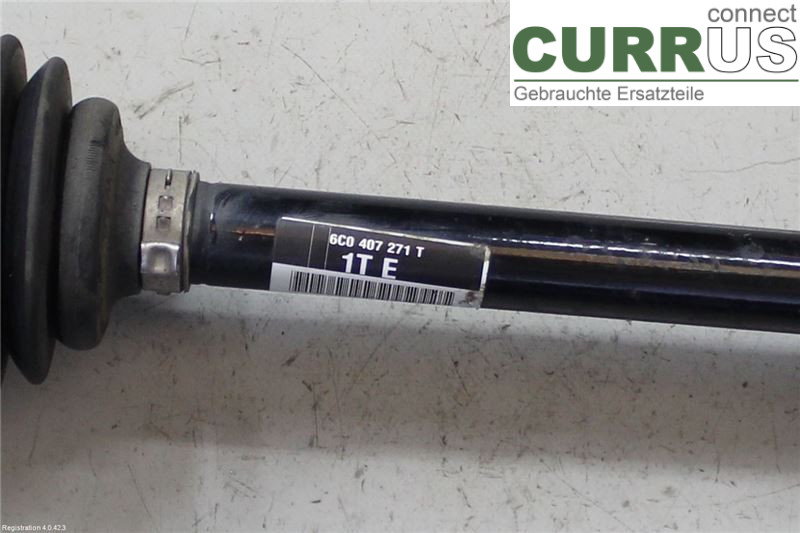 SKODA FABIA  15- Front axle assembly (4WD) 6C0407451X CHZB