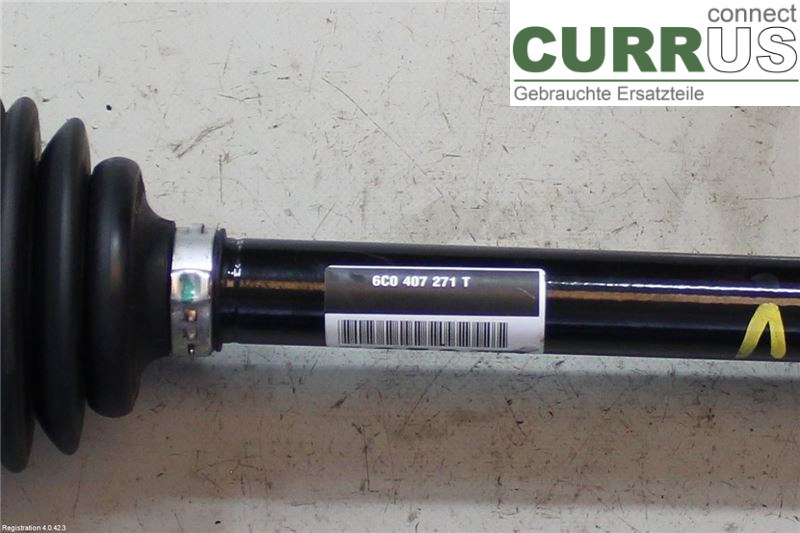 SKODA FABIA  15- Front axle assembly (4WD) 6C0407451X 