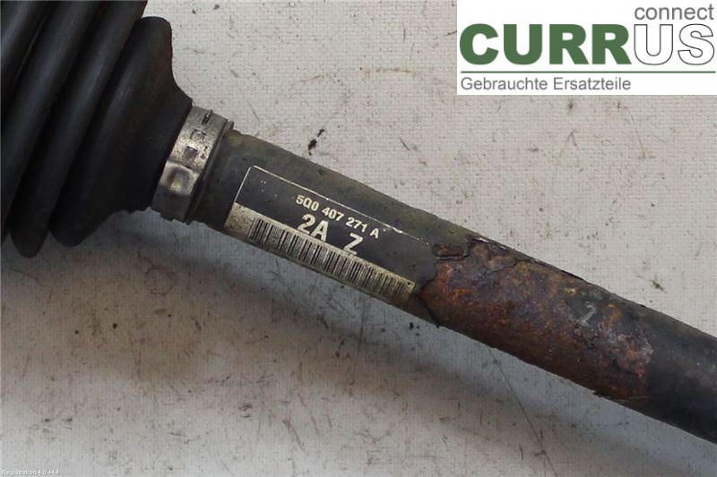 AUDI A3/S3 05-13 Front axle assembly (4WD) 5Q0407451X