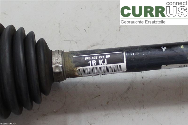 VW GOLF / E-GOLF VII   13-20 Front axle assembly (4WD) 1K0407451LX 