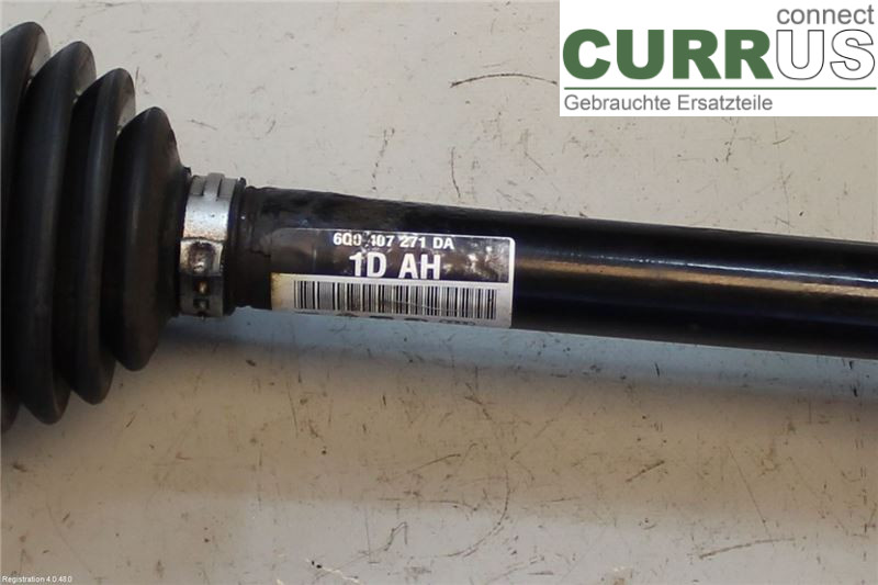 SKODA FABIA         07-14 Front axle assembly (4WD) 6Q0407271DA 