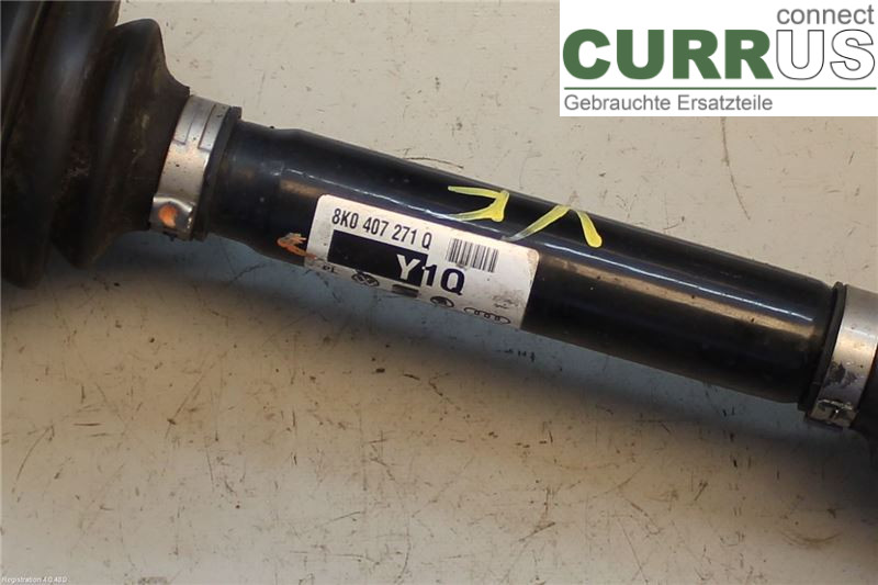 AUDI A5  07-16 Front axle assembly (4WD) 8K0407451DX 