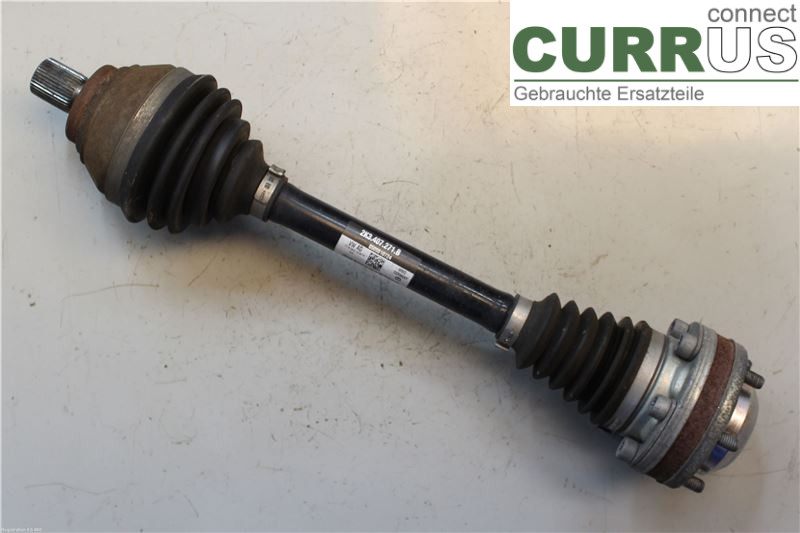 VW CADDY  11-15 Front axle assembly (4WD) 2K3407271BX 