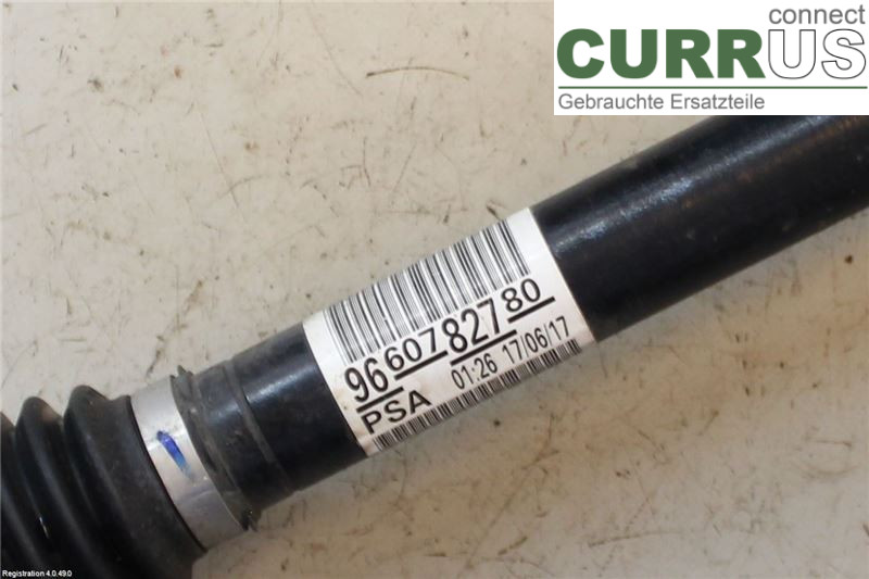 PEUGEOT PARTNER 16-18 Vorderachse (4WD) 32722X 