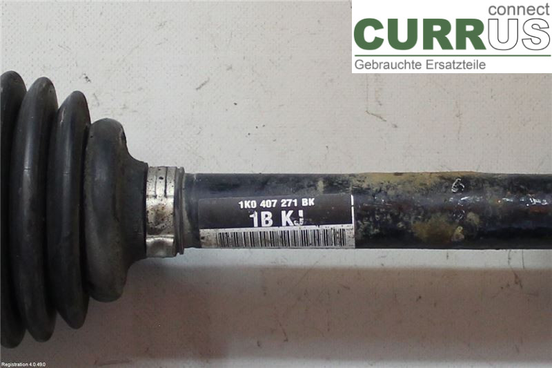 VW GOLF / E-GOLF VII   13-20 Front axle assembly (4WD) 1K0407451LX 