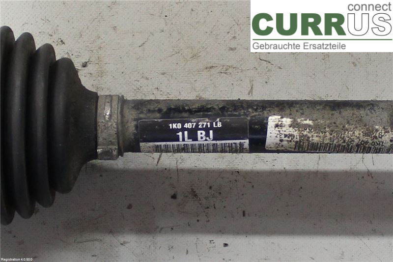 VW GOLF / E-GOLF VII 13-20 Front axle assembly (4WD) 1K0407763KX