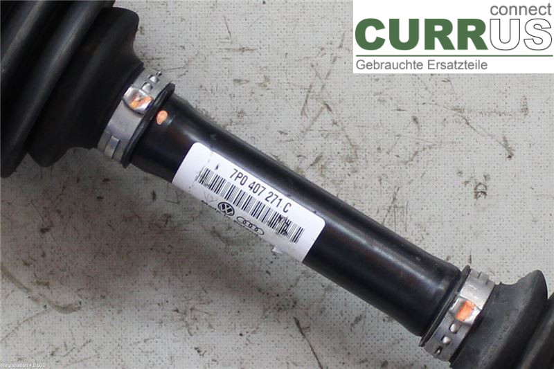 VW TOUAREG 7P  11-18 Front axle assembly (4WD) 7P0407271CX CVWA