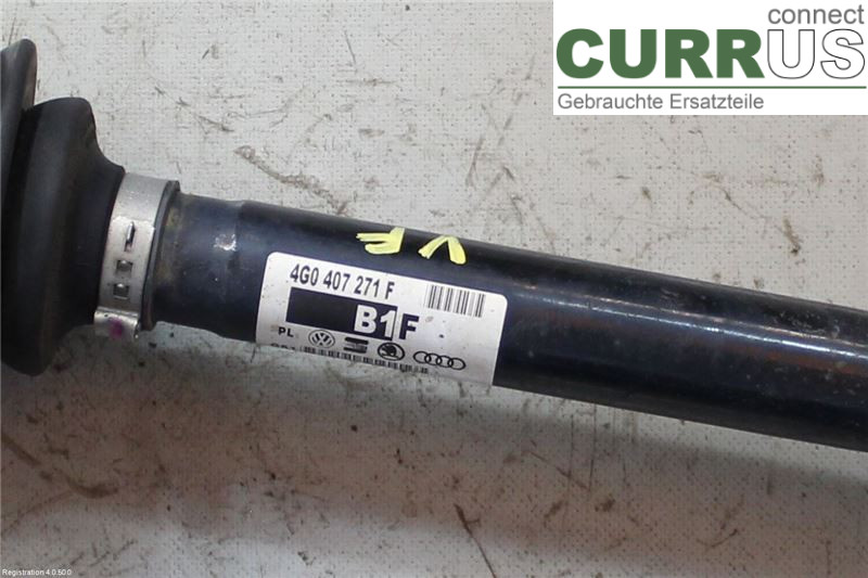 AUDI A6/S6 4G   11-18 Front axle assembly (4WD) 4G0407271F 