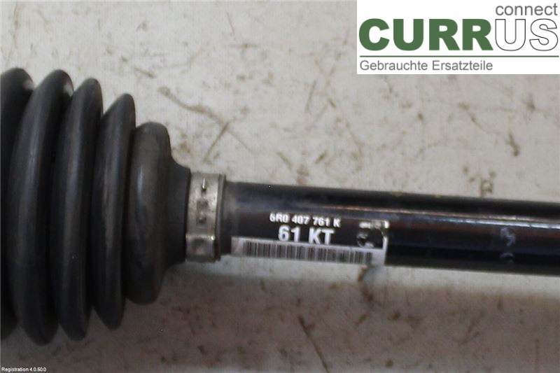 SKODA FABIA  15- Front axle assembly (4WD) 6R0407761KX CJZC